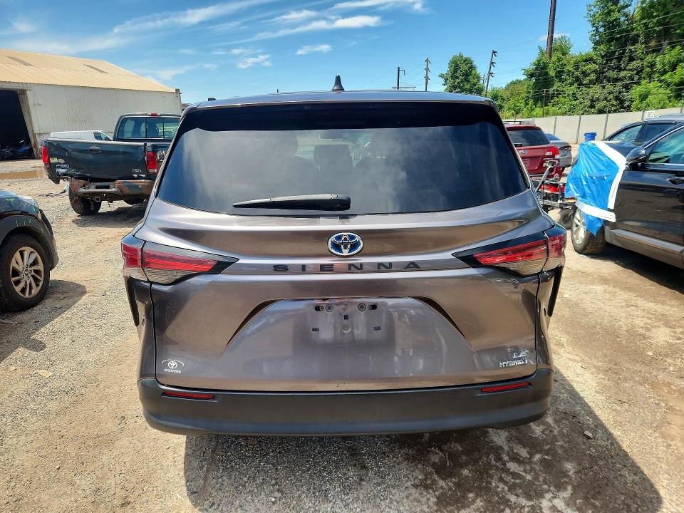 Aukcja sprzedaży 2021 Toyota Sienna, vin: 5TDKRKEC3MS048043, numer aukcji: 63940406