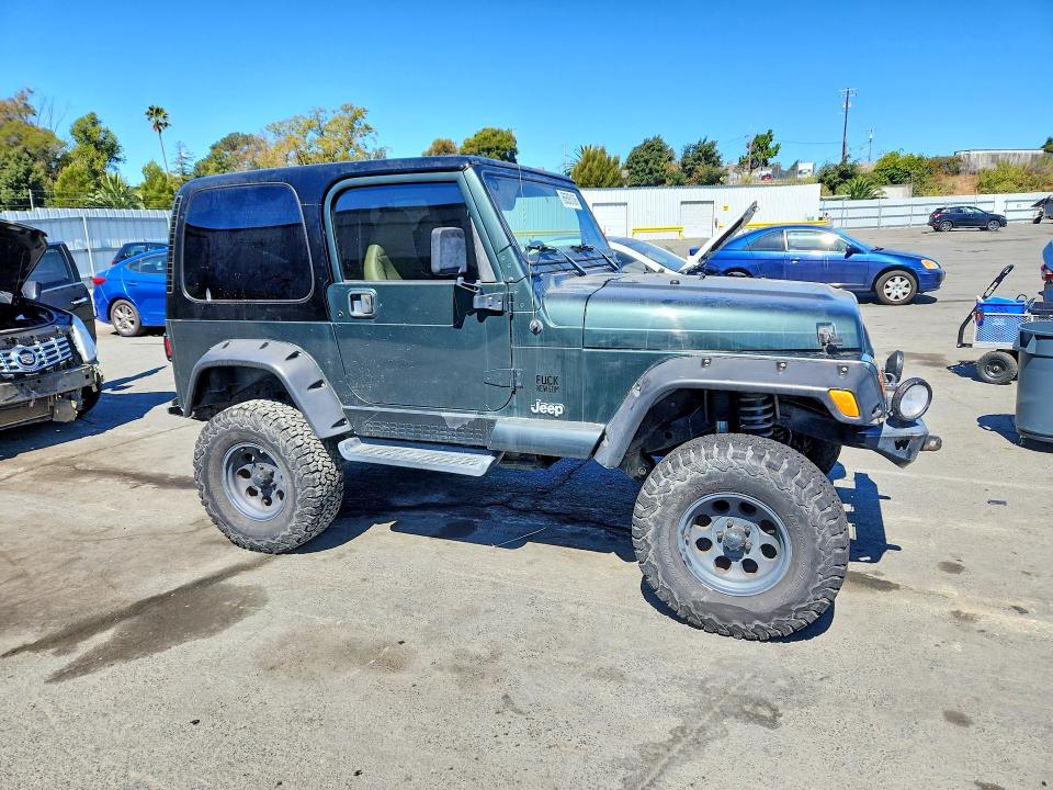 66595106 :رقم المزاد ، 1J4FA49S72P741950 vin ، 2002 Jeep Wrangler / Tj مزاد بيع