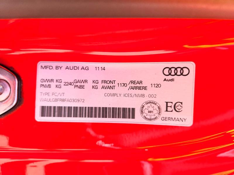 Aukcja sprzedaży 2015 Audi S5, vin: WAULGBFR8FA030972, numer aukcji: 64623506