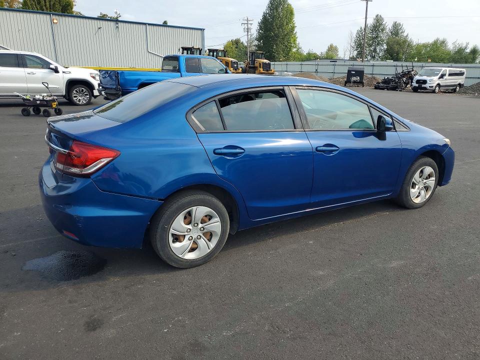 Продаж на аукціоні авто 2013 Honda Civic, vin: 19XFB2F54DE289285, номер лоту: 65128136