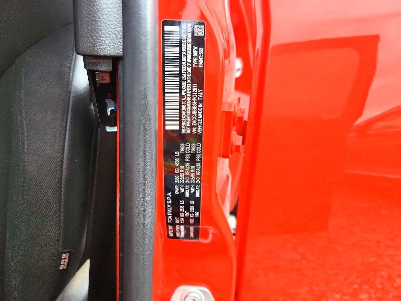 63228636 :رقم المزاد ، ZACCJBBB5HPG12611 vin ، 2017 Jeep Renegade مزاد بيع