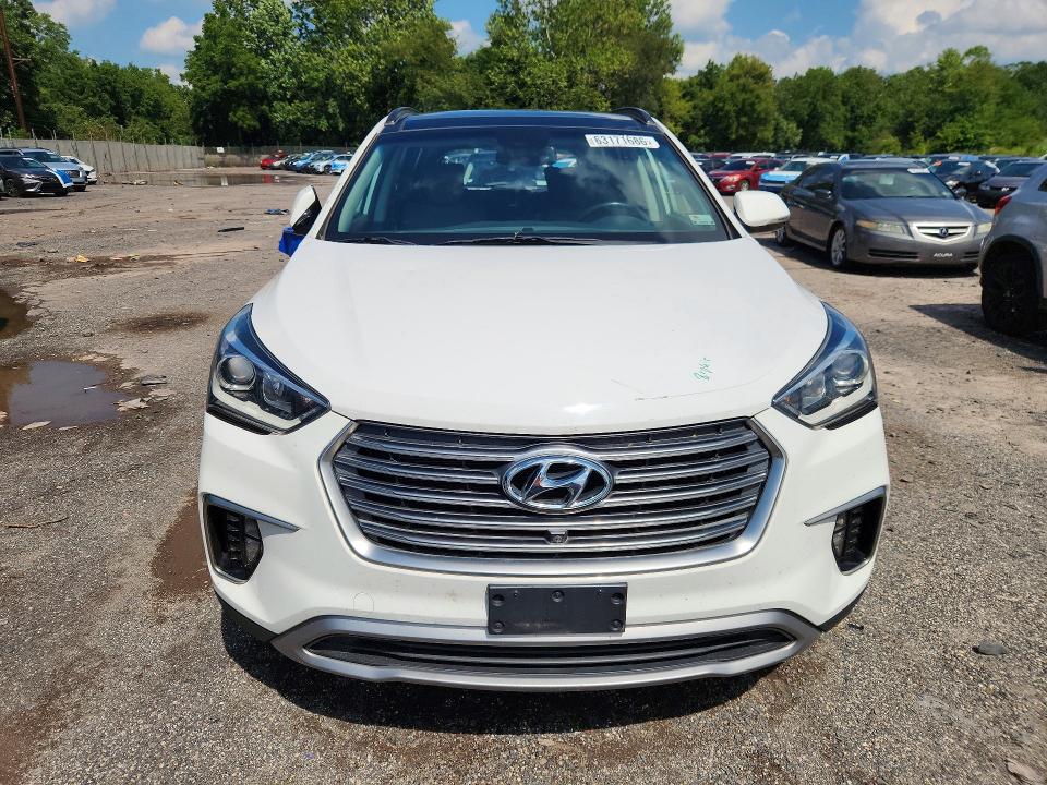 2017 Hyundai Santa Fe მანქანა იყიდება აუქციონზე, vin: KM8SR4HF4HU229649, აუქციონის ნომერი: 63171686