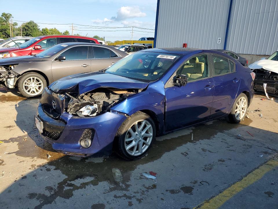 66070716 :رقم المزاد ، JM1BL1V59C1501820 vin ، 2012 Mazda 3 مزاد بيع