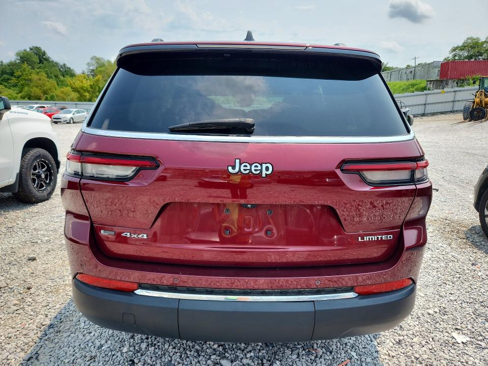 64568216 :رقم المزاد ، 1C4RJKBG7M8116121 vin ، 2021 Jeep Grand Cherokee مزاد بيع