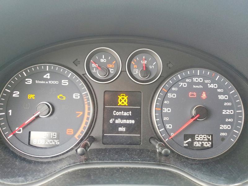 2011 Audi A3 მანქანა იყიდება აუქციონზე, vin: WAUNFCFM8BA003240, აუქციონის ნომერი: 62564016