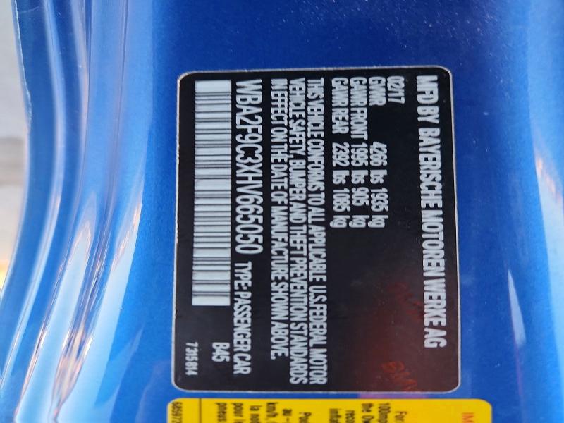 Aukcja sprzedaży 2017 Bmw 230i, vin: WBA2F9C3XHV665050, numer aukcji: 64008436