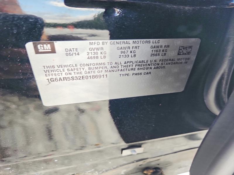 Продажа на аукционе авто 2014 Cadillac Cts, vin: 1G6AR5S32E0186911, номер лота: 63751006