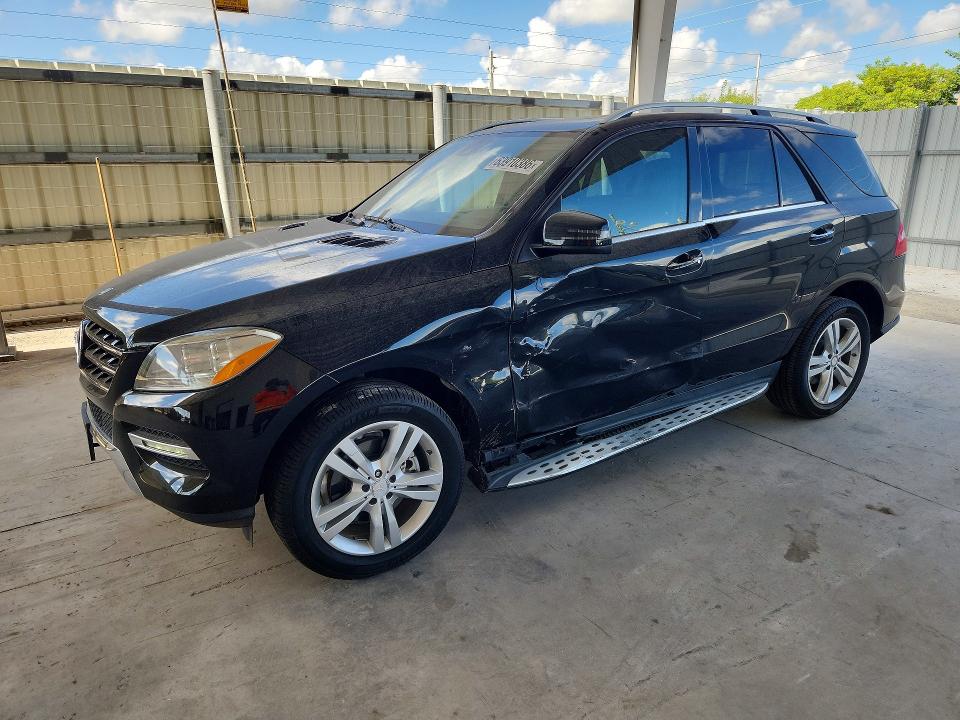 2015 Mercedes-benz Ml მანქანა იყიდება აუქციონზე, vin: 4JGDA0EB4FA555394, აუქციონის ნომერი: 63910386