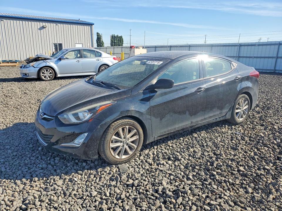 67101716 :رقم المزاد ، 5NPDH4AE4EH466164 vin ، 2014 Hyundai Elantra مزاد بيع