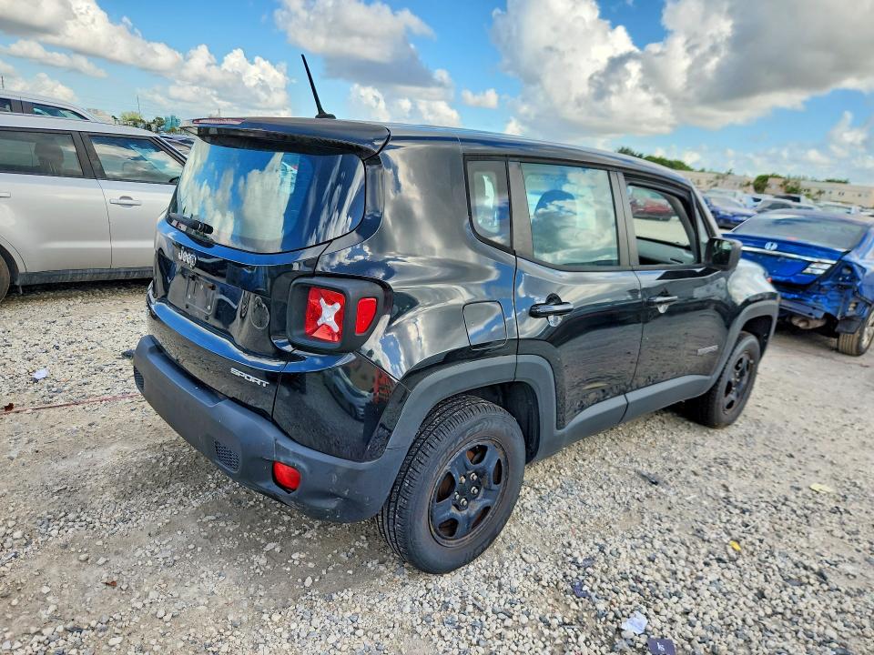 Продажа на аукционе авто 2016 Jeep Renegade, vin: ZACCJBAT3GPD55716, номер лота: 64549096