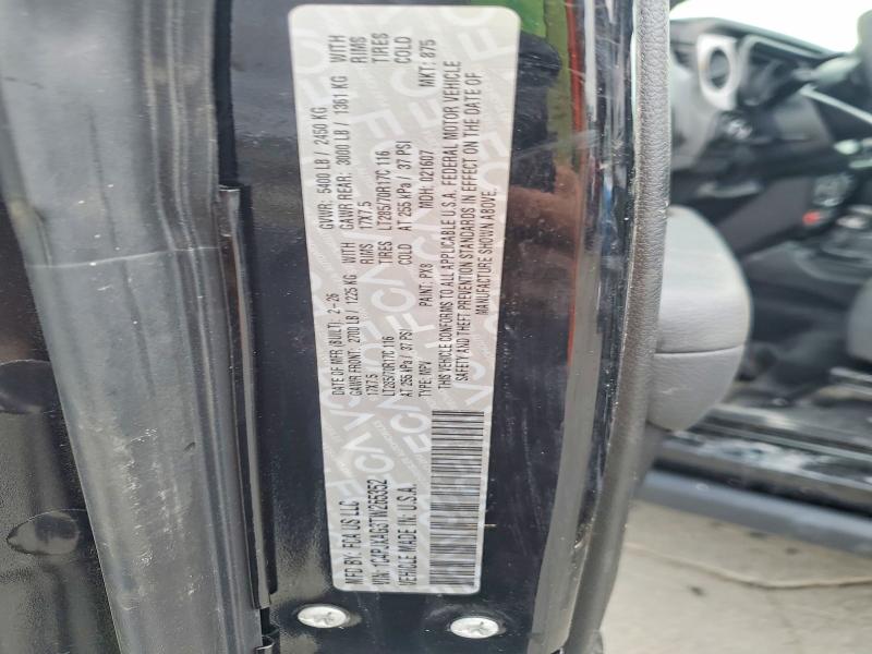 Aukcja sprzedaży 2026 Jeep Wrangler, vin: 1C4PJXAG3TW265352, numer aukcji: 64442296