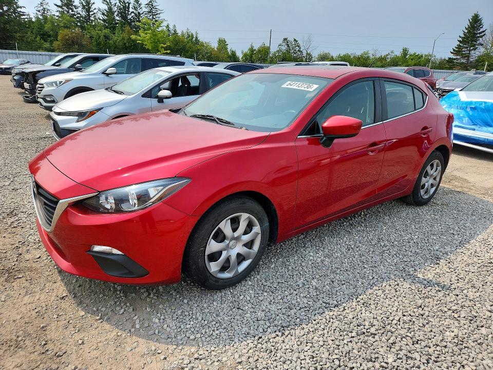 64113736 :رقم المزاد ، 3MZBM1L75GM313657 vin ، 2016 Mazda 3 مزاد بيع