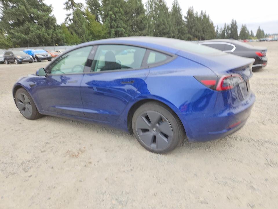 66307036 :رقم المزاد ، 5YJ3E1EB8NF107823 vin ، 2022 Tesla Model 3 مزاد بيع
