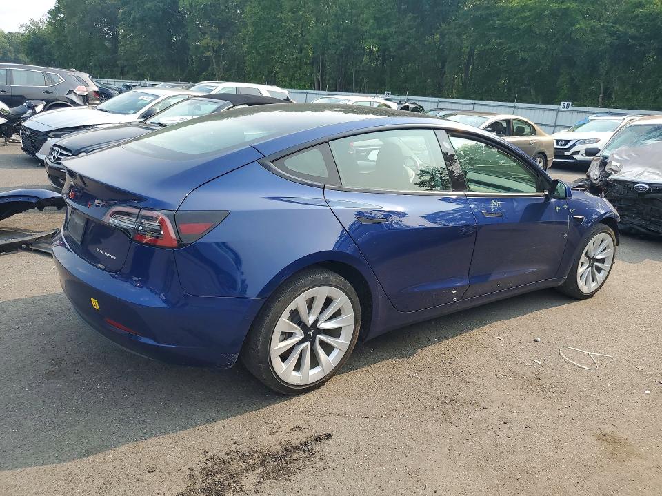 Aukcja sprzedaży 2022 Tesla Model 3, vin: 5YJ3E1EB1NF258633, numer aukcji: 64540726
