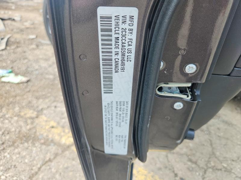 2021 Chrysler 300 მანქანა იყიდება აუქციონზე, vin: 2C3CCAAG5MH649191, აუქციონის ნომერი: 65388676