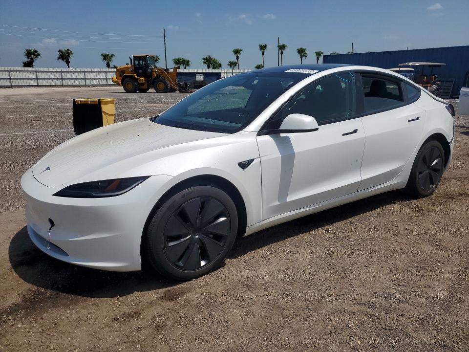 Auction sale of the 2024 Tesla Model 3, vin: 5YJ3E1EA2RF722381, lot number: 65343176