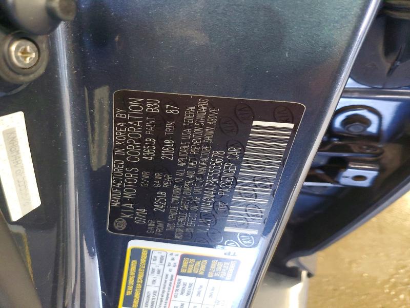 Aukcja sprzedaży 2015 Kia Optima, vin: KNAGM4A78F5555678, numer aukcji: 66622346