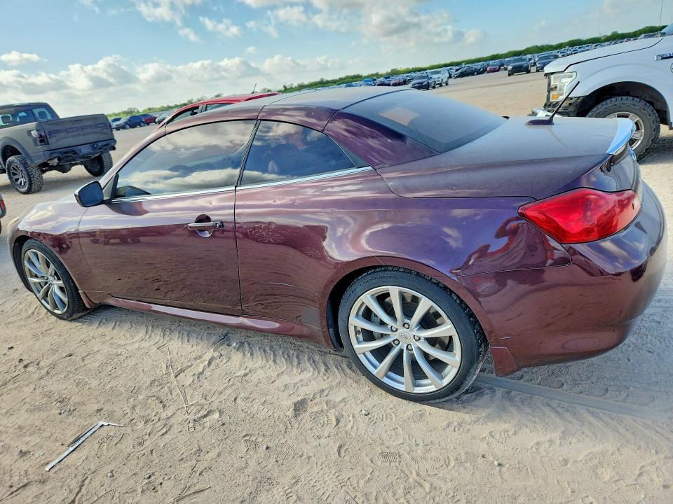 64939176 :رقم المزاد ، JNKCV66E19M724983 vin ، 2009 Infiniti G37 Convertible مزاد بيع