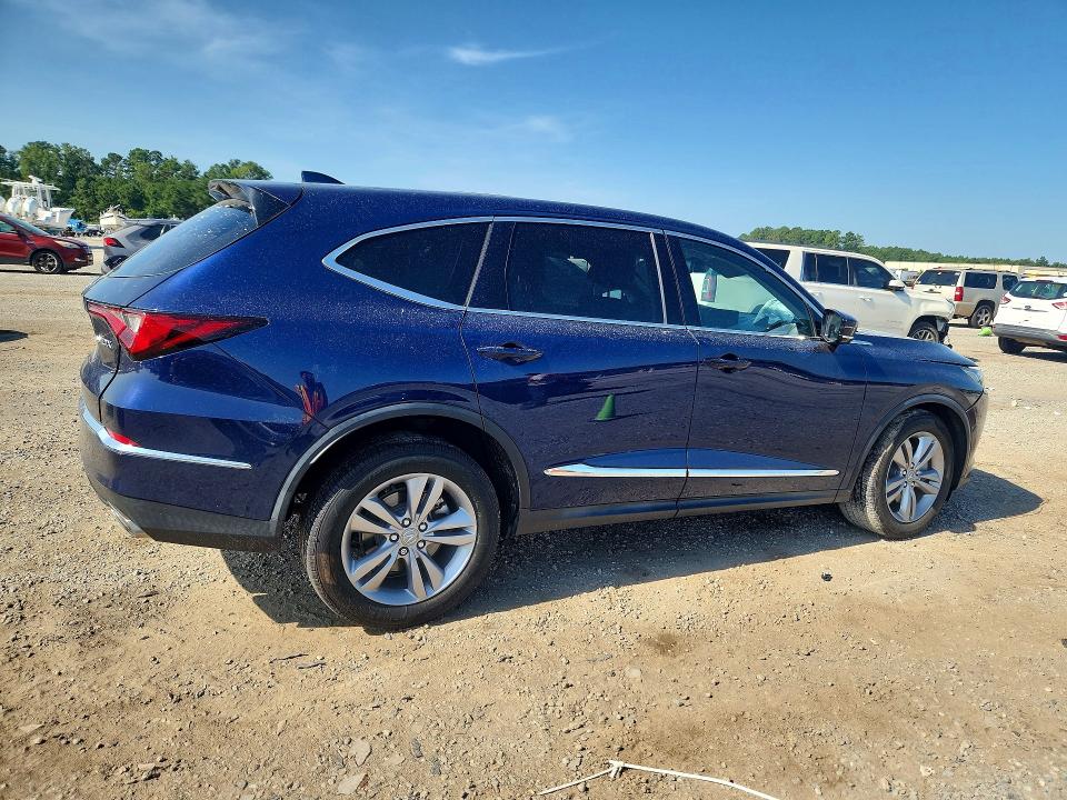 2022 Acura Mdx მანქანა იყიდება აუქციონზე, vin: 5J8YD9H37NL003723, აუქციონის ნომერი: 65119596