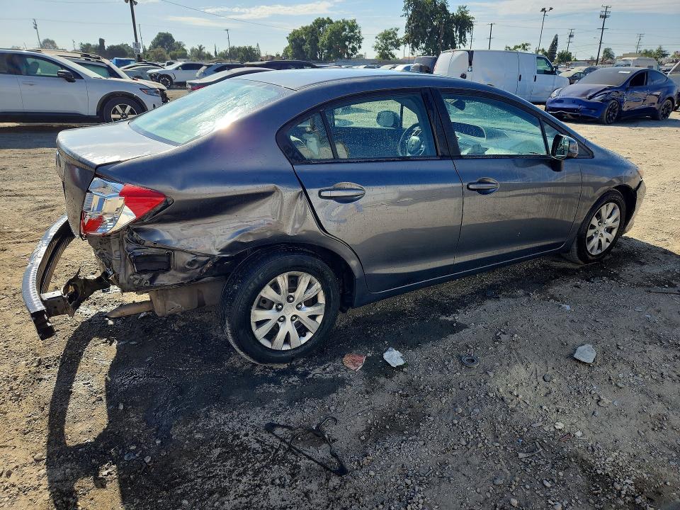 2012 Honda Civic მანქანა იყიდება აუქციონზე, vin: 19XFB2F5XCE336799, აუქციონის ნომერი: 64333166