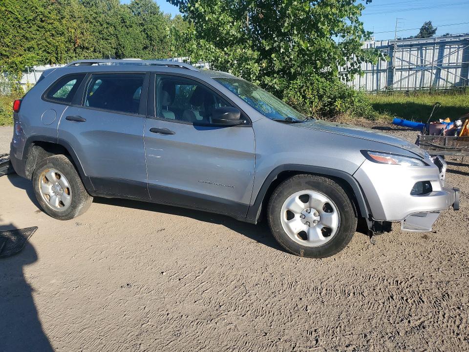 66530006 :رقم المزاد ، 1C4PJMAB5FW508134 vin ، 2015 Jeep Cherokee مزاد بيع