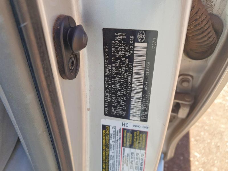 Продажа на аукционе авто 2009 Toyota Camry, vin: 4T1BE46K99U329601, номер лота: 65678346