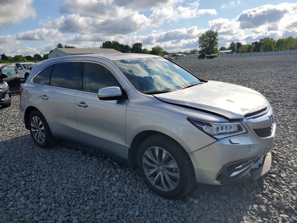 2015 Acura Mdx მანქანა იყიდება აუქციონზე, vin: 5FRYD4H67FB504108, აუქციონის ნომერი: 63531006