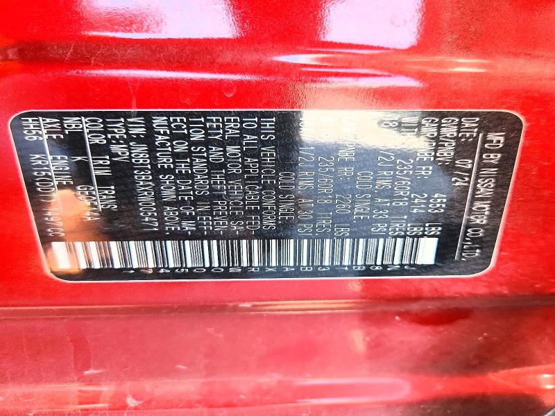 Продажа на аукционе авто 2024 Nissan Rogue, vin: JN8BT3BAXRW005471, номер лота: 65466026