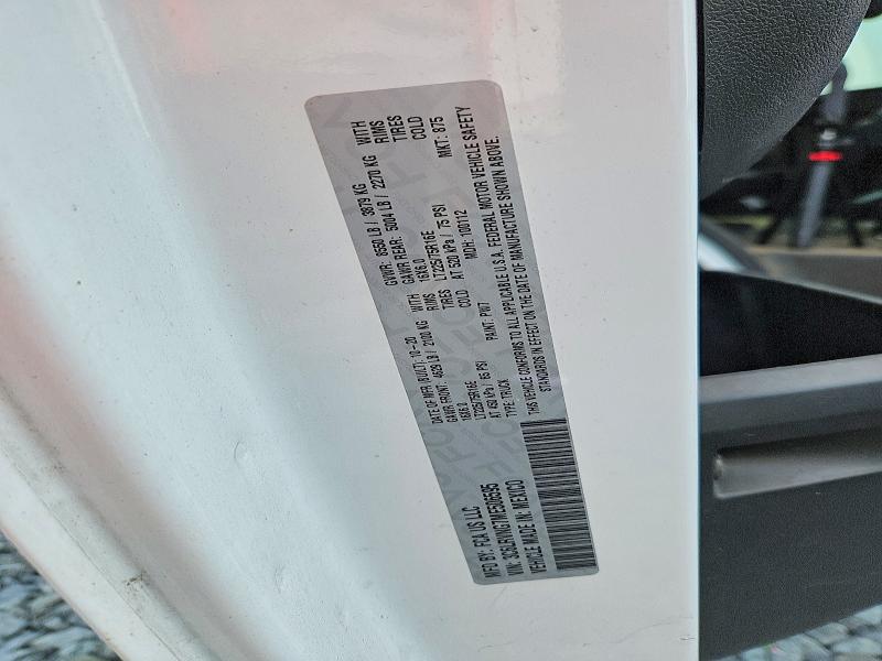 Aukcja sprzedaży 2021 Ram Promaster 1500, vin: 3C6LRVNG7ME506595, numer aukcji: 64311936