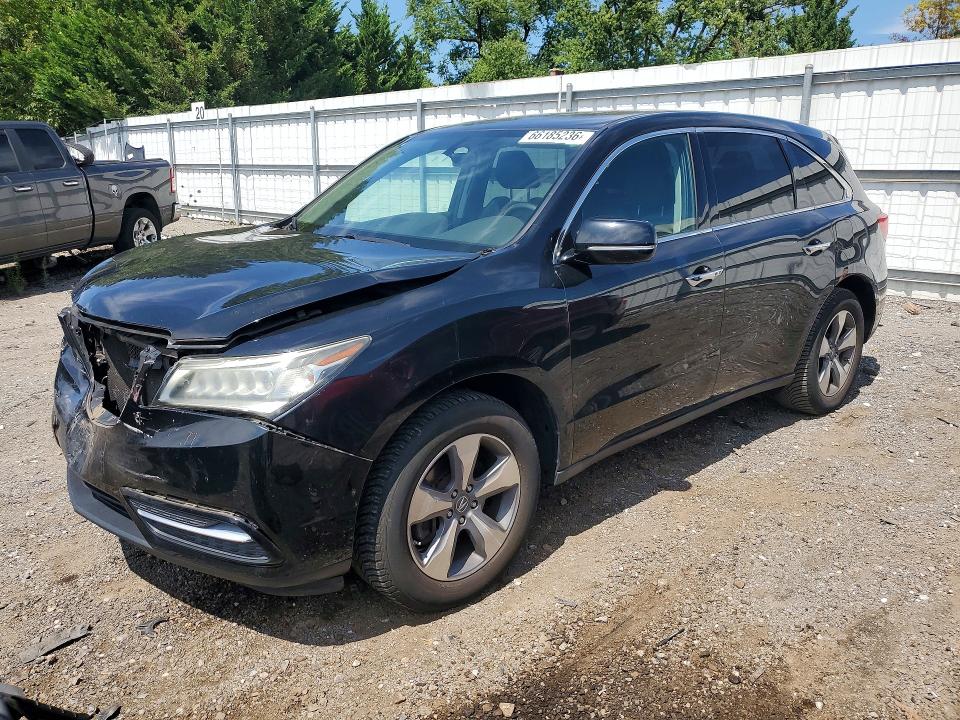 2016 Acura Mdx მანქანა იყიდება აუქციონზე, vin: 5FRYD4H20GB002698, აუქციონის ნომერი: 66185236