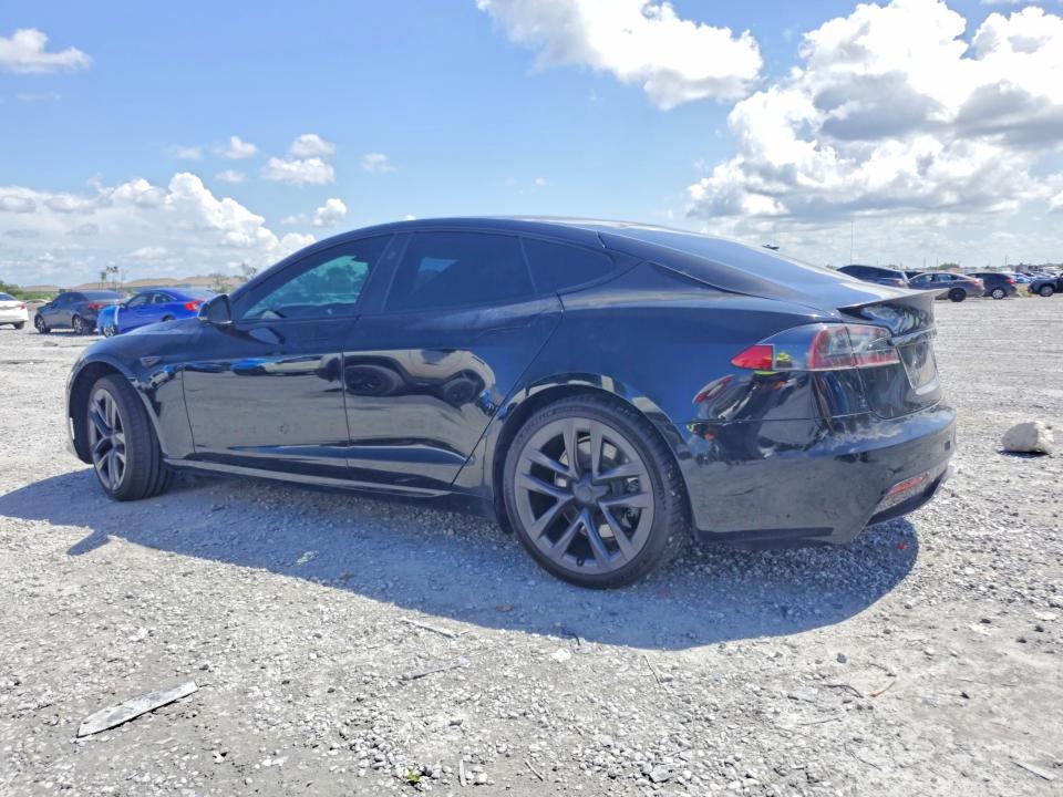 2021 Tesla Model S მანქანა იყიდება აუქციონზე, vin: 5YJSA1E62MF452435, აუქციონის ნომერი: 65568736
