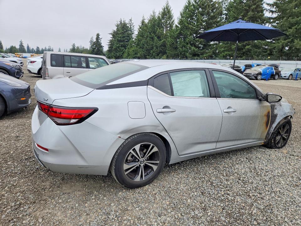2021 Nissan Sentra მანქანა იყიდება აუქციონზე, vin: 3N1AB8CV3MY272660, აუქციონის ნომერი: 64297066