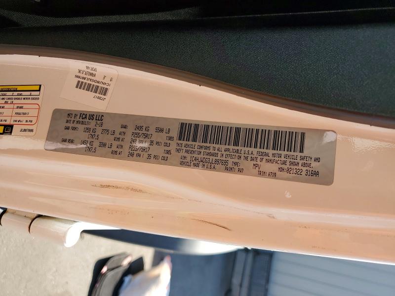 Aukcja sprzedaży 2018 Jeep Wrangler Unlimited, vin: 1C4HJWDG3JL897695, numer aukcji: 63787126