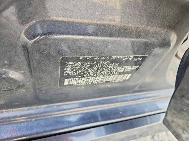 65084876 :رقم المزاد ، JF1GPAT64F8207393 vin ، 2015 Subaru Impreza مزاد بيع