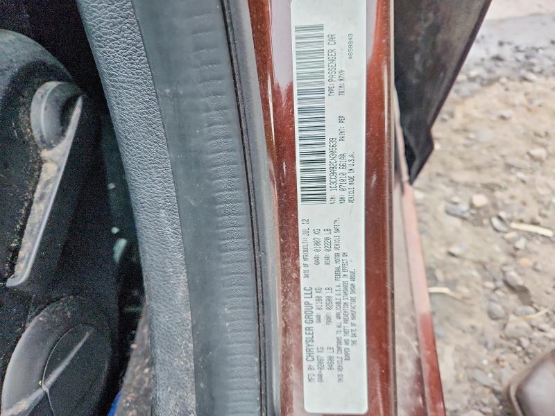 65413386 :رقم المزاد ، 1C3CCBAB2CN305639 vin ، 2012 Chrysler 200 مزاد بيع
