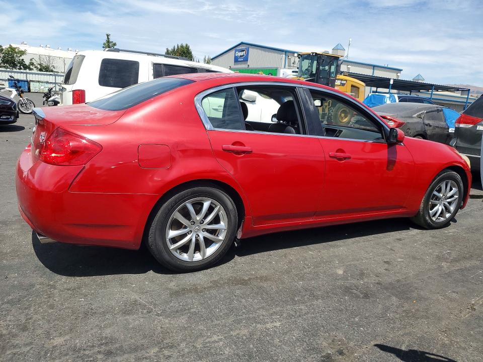 64921976 :رقم المزاد ، JNKBV61E67M709735 vin ، 2007 Infiniti G35 مزاد بيع