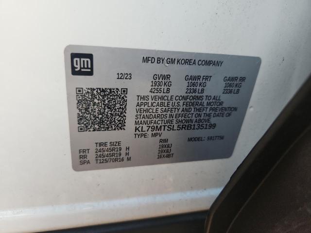 Aukcja sprzedaży 2024 Chevrolet Trailblazer, vin: KL79MTSL5RB135199, numer aukcji: 65742116