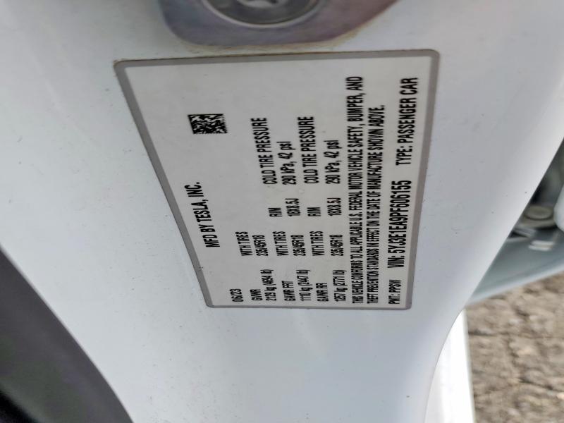 Aukcja sprzedaży 2023 Tesla Model 3, vin: 5YJ3E1EA9PF606155, numer aukcji: 64809336