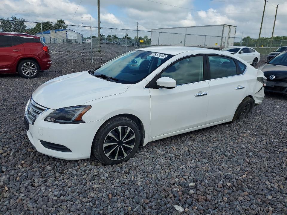 Auction sale of the 2015 Nissan Sentra, vin: 3N1AB7AP9FL638443, lot number: 63371616