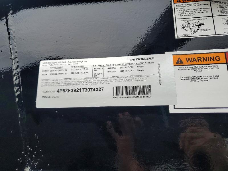 Продажа на аукционе авто 2026 Pj Unknown, vin: 4P53F3921T3074327, номер лота: 63389186