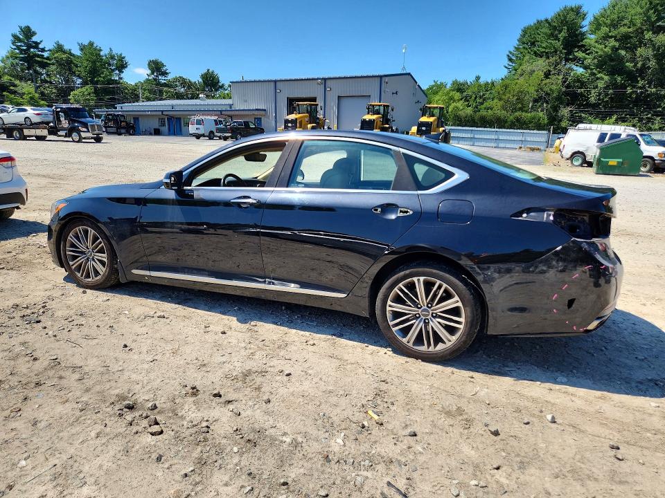 2018 Genesis G80 მანქანა იყიდება აუქციონზე, vin: KMHGN4JE3JU269018, აუქციონის ნომერი: 63509356