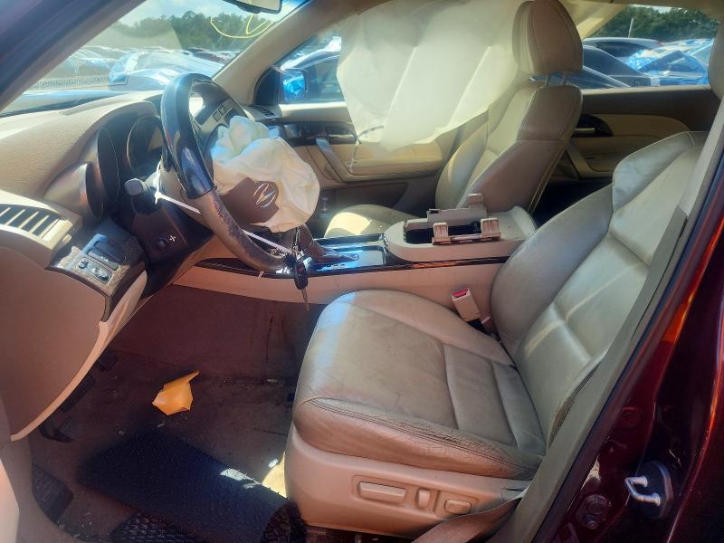 2010 Acura Mdx მანქანა იყიდება აუქციონზე, vin: 2HNYD2H67AH521123, აუქციონის ნომერი: 65130446