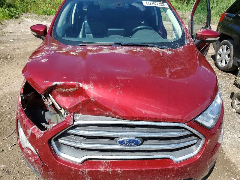 2020 Ford Ecosport მანქანა იყიდება აუქციონზე, vin: MAJ6S3KL2LC313072, აუქციონის ნომერი: 65309286