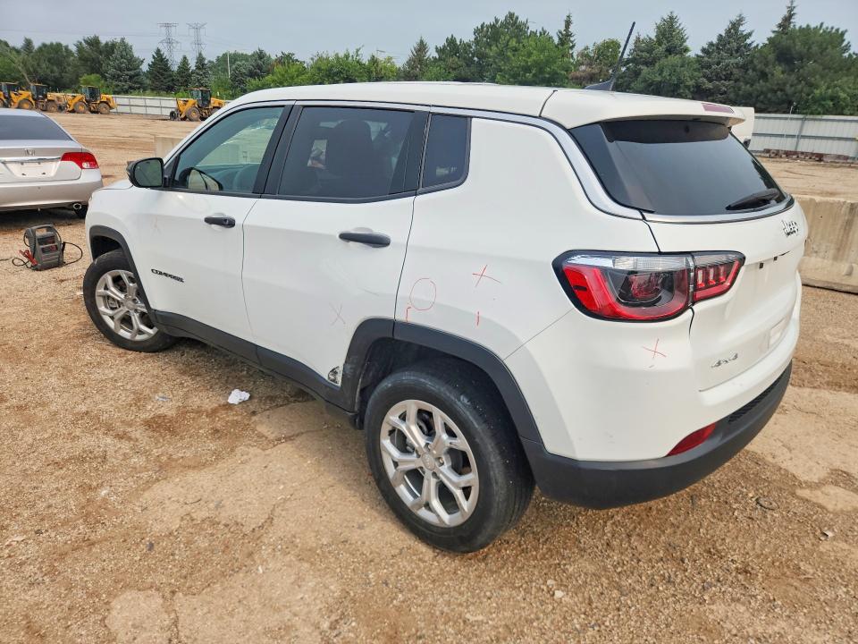 2024 Jeep Compass მანქანა იყიდება აუქციონზე, vin: 3C4NJDAN9RT166490, აუქციონის ნომერი: 57870016