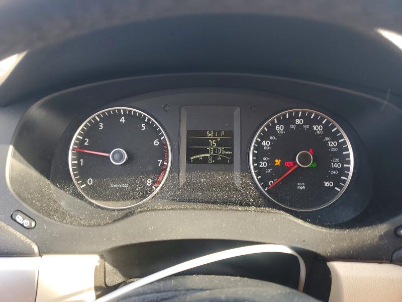 2013 Volkswagen Jetta მანქანა იყიდება აუქციონზე, vin: 3VWDP7AJ1DM212872, აუქციონის ნომერი: 65367966