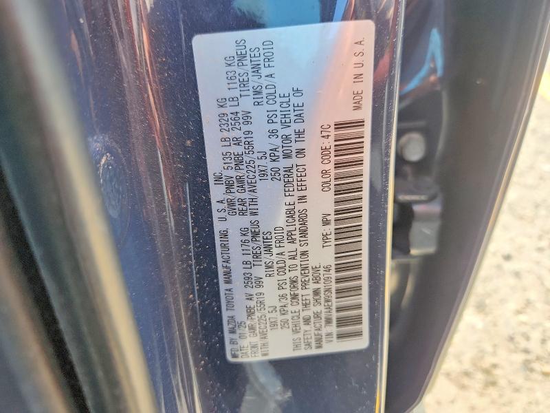 63528656 :رقم المزاد ، 7MMVAAEW9SN109746 vin ، 2025 Mazda Cx-50 مزاد بيع