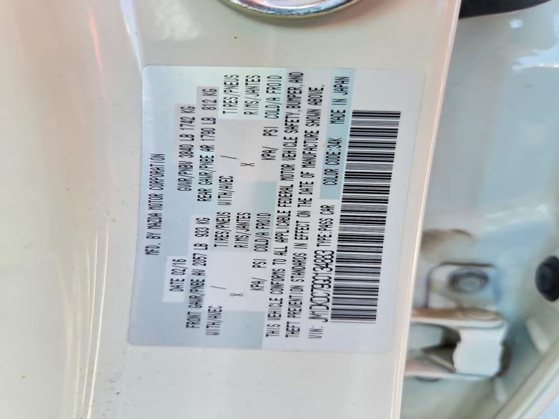 Aukcja sprzedaży 2016 Mazda Cx-3, vin: JM1DKDC79G0134883, numer aukcji: 65992486