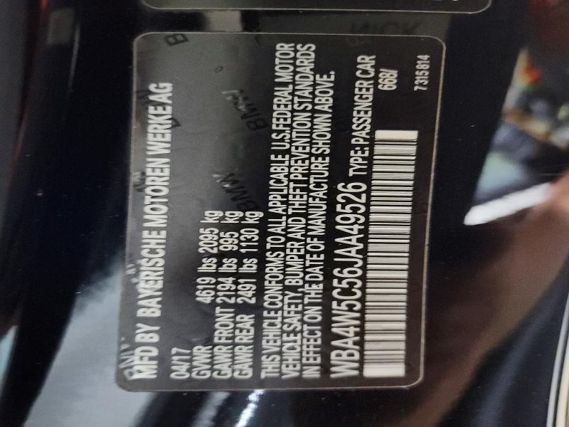 Aukcja sprzedaży 2018 Bmw 430xi, vin: WBA4W5C56JAA49526, numer aukcji: 64443176