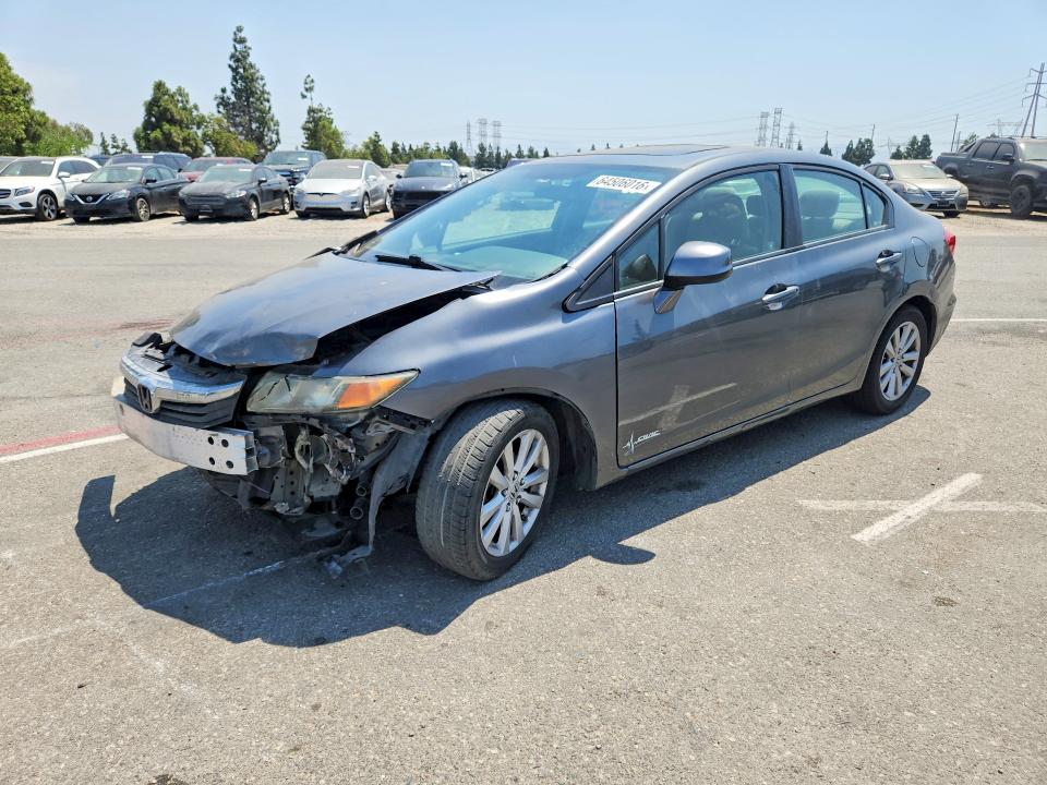 64506016 :رقم المزاد ، 19XFB2F89CE091892 vin ، 2012 Honda Civic مزاد بيع