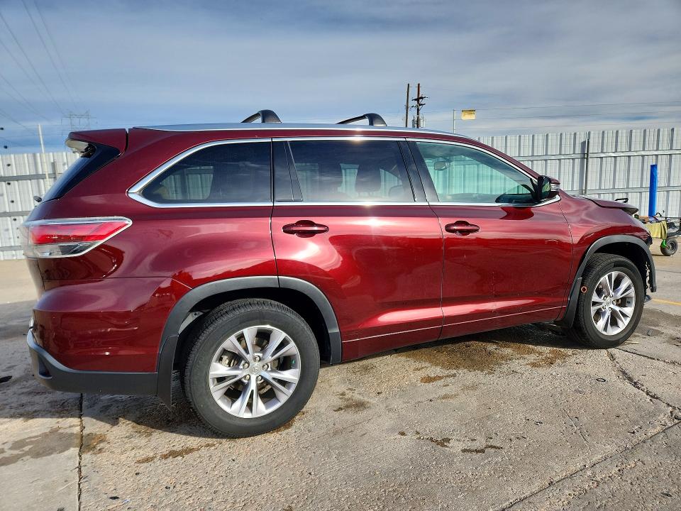 Продаж на аукціоні авто 2015 Toyota Highlander, vin: 5TDJKRFH5FS204864, номер лоту: 67008516